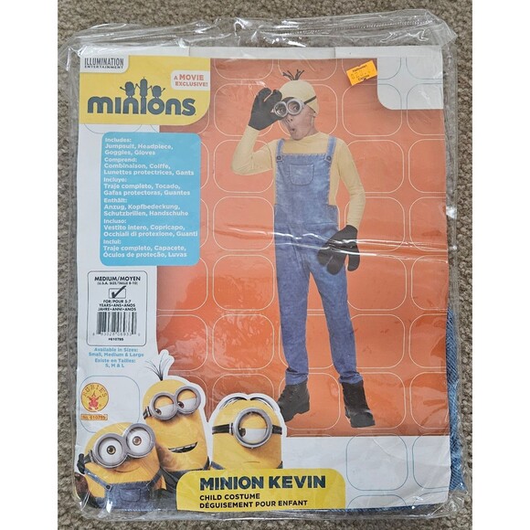 Minions Halloween Costume Minion Kevin - Picture 1 of 4